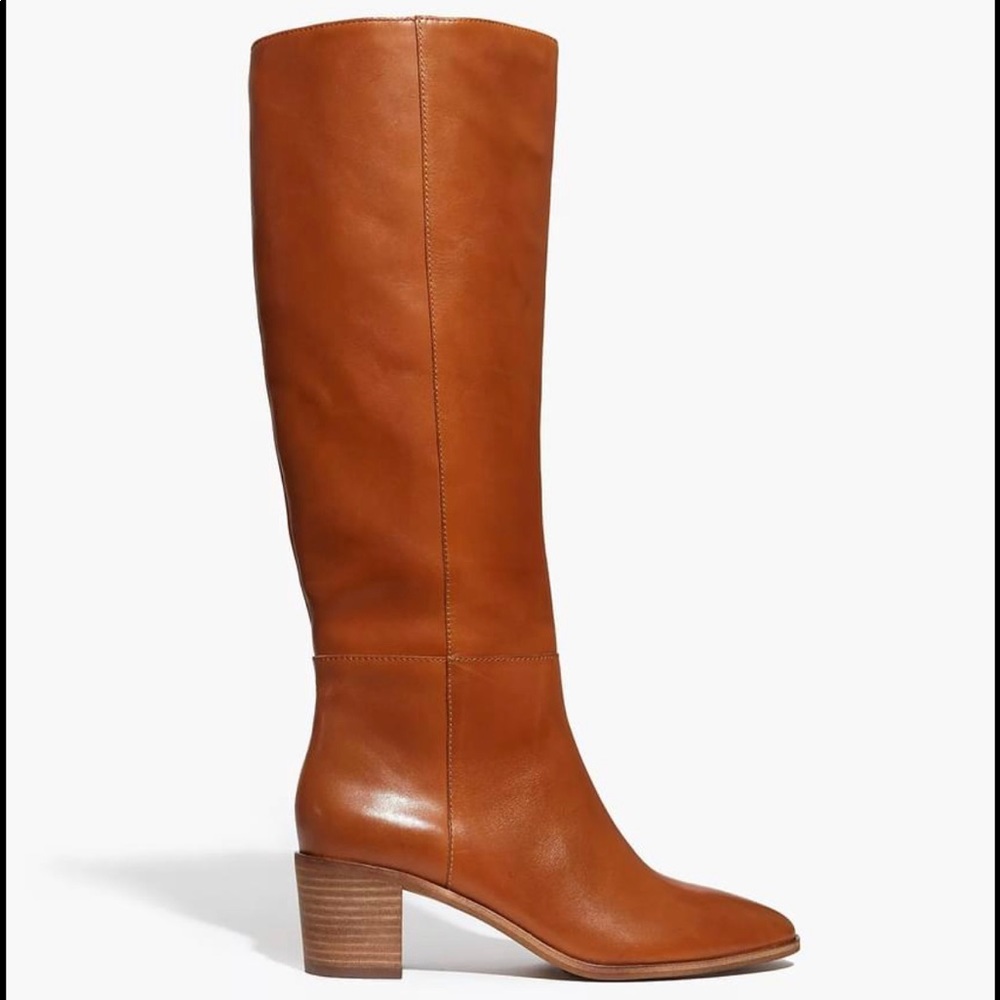 Madewell The Carlotta Boot in English Saddle